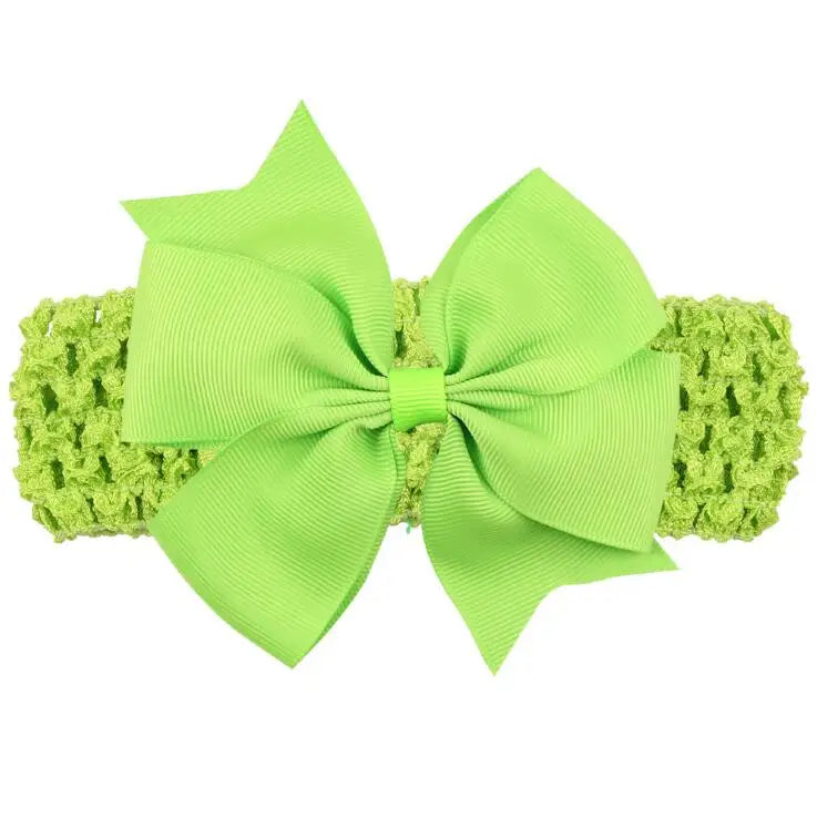 baby girl headband Infant hair accessories newborn Headwear Christmas Gift Toddlers bandage Ribbon Bowknot bows Soft Elastic