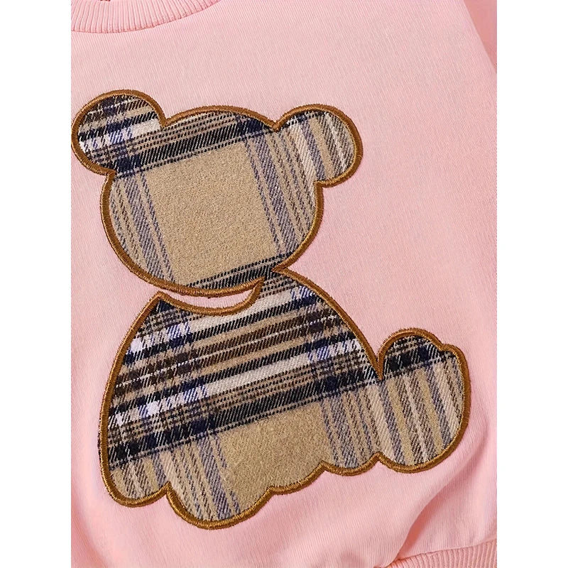 Fashion Baby Set Cartoon Kids Boys Clothes Spring Autumn Long Sleeve Coat Tops+Pants 2 Pieces Children Set