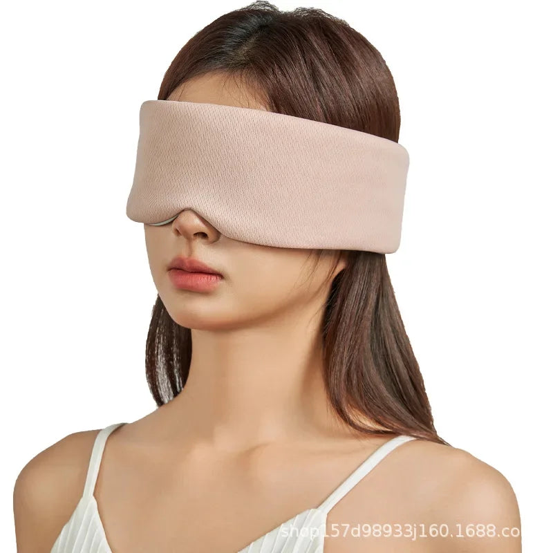 Double-sided Full Cover Sleep Eye Mask Light Blocking Breathable Travel Nap Eye Mask Heat Cool Two-in-one Universal For Seasons