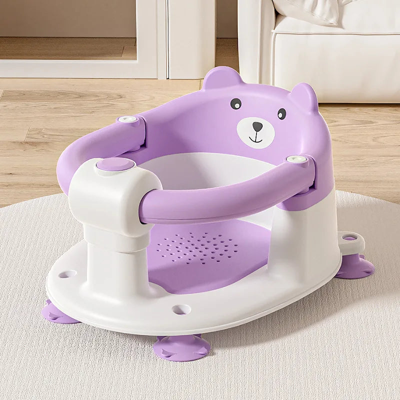 Baby Bathing Seats For Home Use Baby Bathing Artifact Lying On Newborn Bathtub Seats For Non-slip Bath Stool Bath Stool