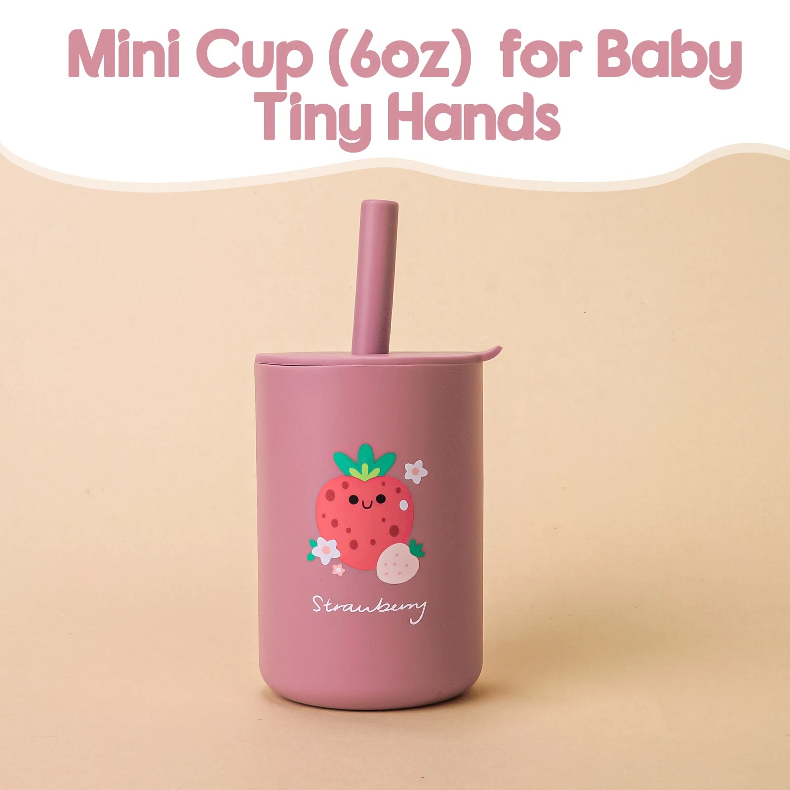 Baby Feeding Straw Cup Baby Cartoon Learning Feeding Cup Food Grade Silicone Toddler Water Bottle Tableware BPA Free Baby Gifts