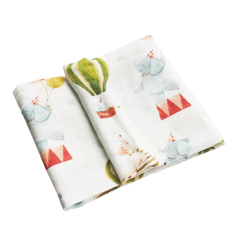 58x58cm Muslin cotton Baby Towels Scarf Swaddle bath Towel Newborns Handkerchief Bathing Feeding Face Washcloth Wipe