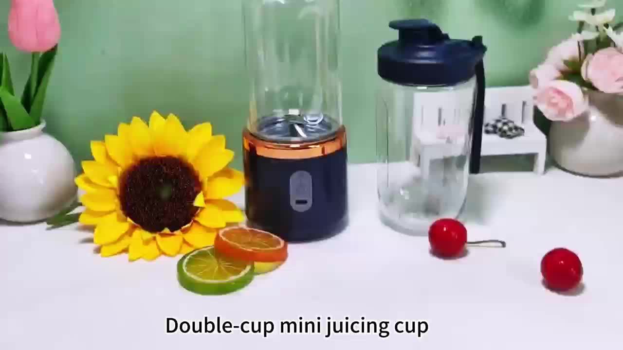 Juicer Portable Small Charging Juicer Cup, Perfect Gift for Home, Kitchen, And Travel, Valentine'S Day, Thanksgiving, Christmas, Mother'S Day, Portable Kitchen Appliance, Travel Juicer, Compact Design, Durable Cup, Automatic