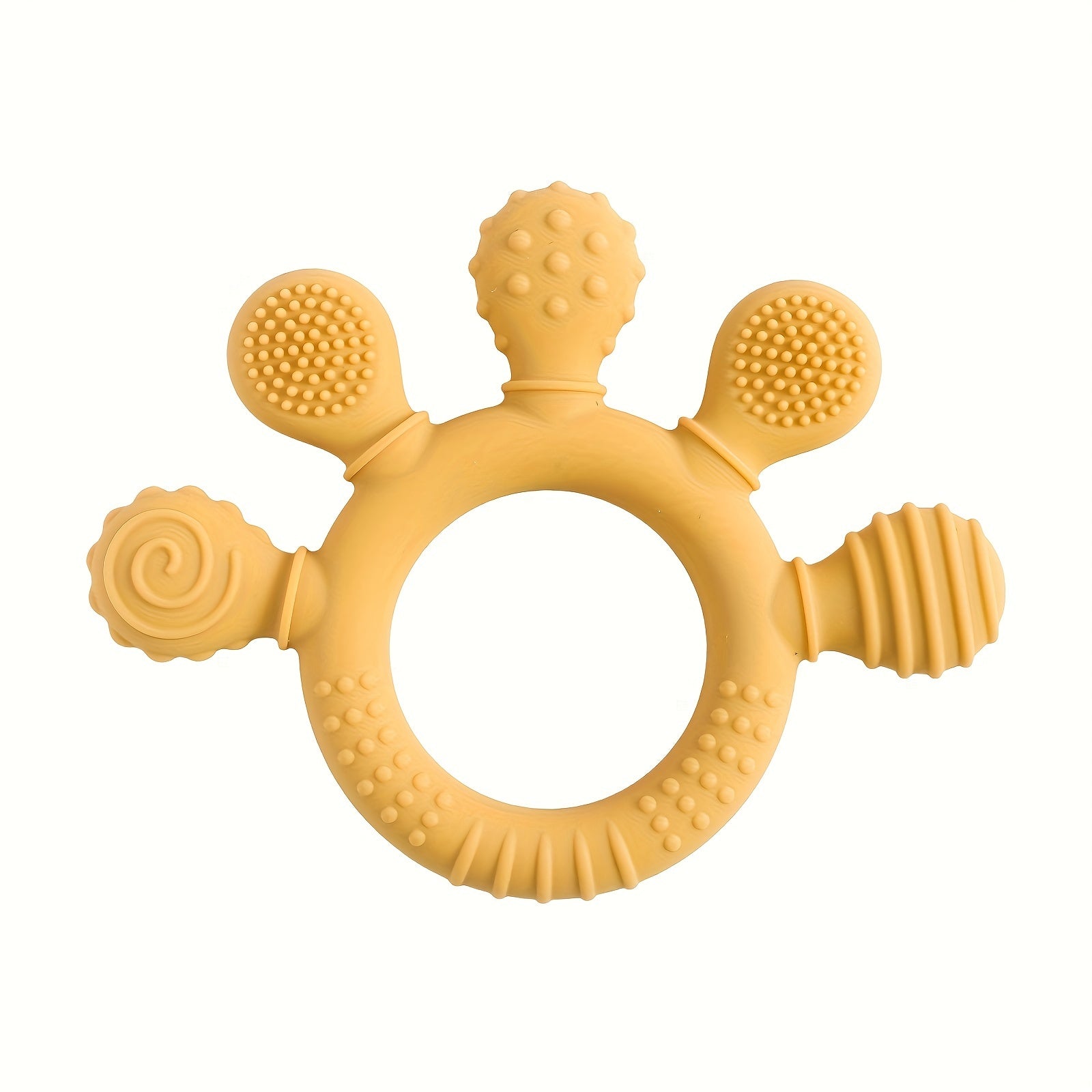 Baby Teething Toys, Baby Teethers, Food Grade Silicone Teethers,, Baby Care Rings, Toys, Gifts for Kids, Newborn Accessories