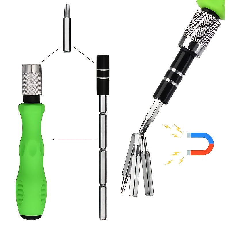 32 In 1 Mini Screwdriver Set Home Tool For Home Repair Multi Tool Bits Ratcheting Screwdriver Sets With Ratchet Wrench Kit