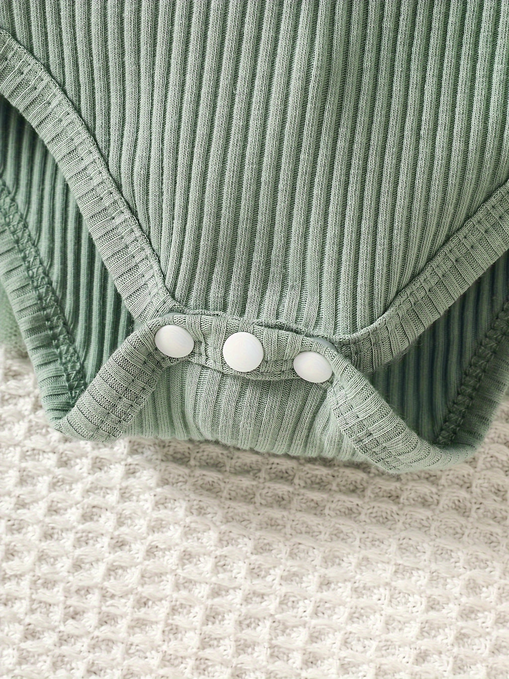 Infant Girls' Spring/Autumn Cotton Ribbed Tulle Dress with 3D Floral Appliques, Sweet Style, Solid Color, Slim Fit, Knit Fabric, with Matching Headband - Baby Outfit, For Outdoor