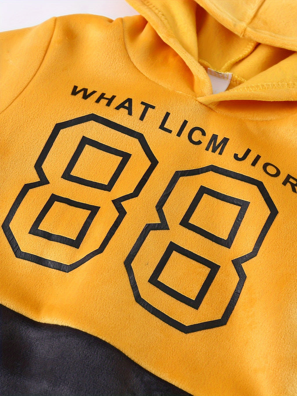 Kids Stylish Sports Outfits, Trendy Letters Print Long Sleeve Hoodie Pants Set, Baby Boy's Autumn And Winter Clothes, Outdoor Cloth