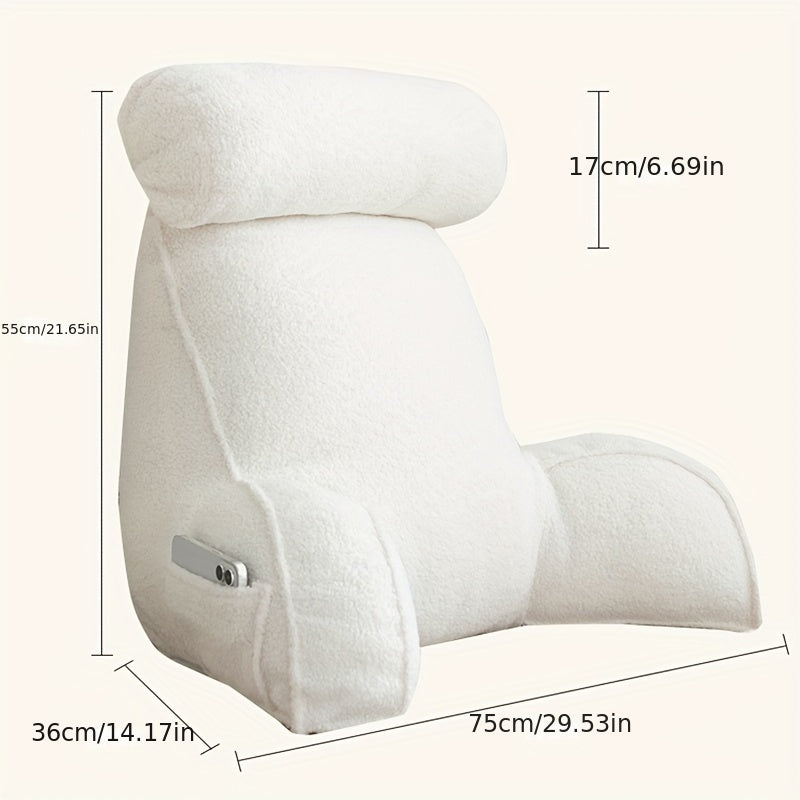 1pc Cushion Thickened Multifunctional Adjustable Waist Support Cushion Floor Pillow Reading Pillow For Bedroom Living Room Home Decor