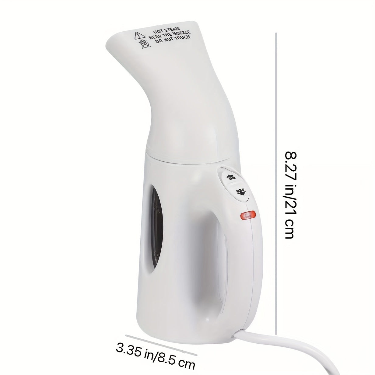 Steamer For Clothes, Portable Garment Steamer Handheld Design, 850W, Strong Penetrating Steam, Removes Wrinkle, For Home, Office And Travel (UK)
