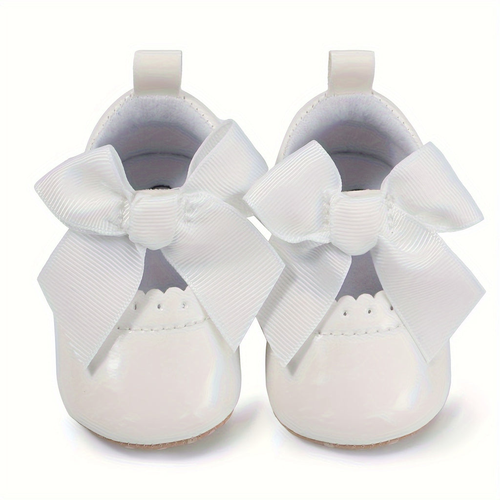 0-3 Months Newborn Soft Sole Princess Shoes Cute Bow Soft Children's Shoes Breathable and Comfortable Baby Shoes