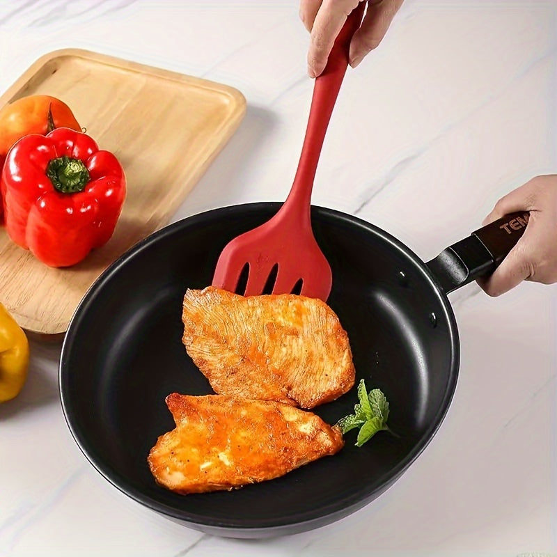 10pcs Premium Heat Resistant Silicone Kitchen Utensils Set - Non-Stick, Easy to Clean, Durable Kitchen Tools for Cooking, Baking, and Serving - Back to School Essentials, Household Baking Kit, and Kitchenware for Home Cooks