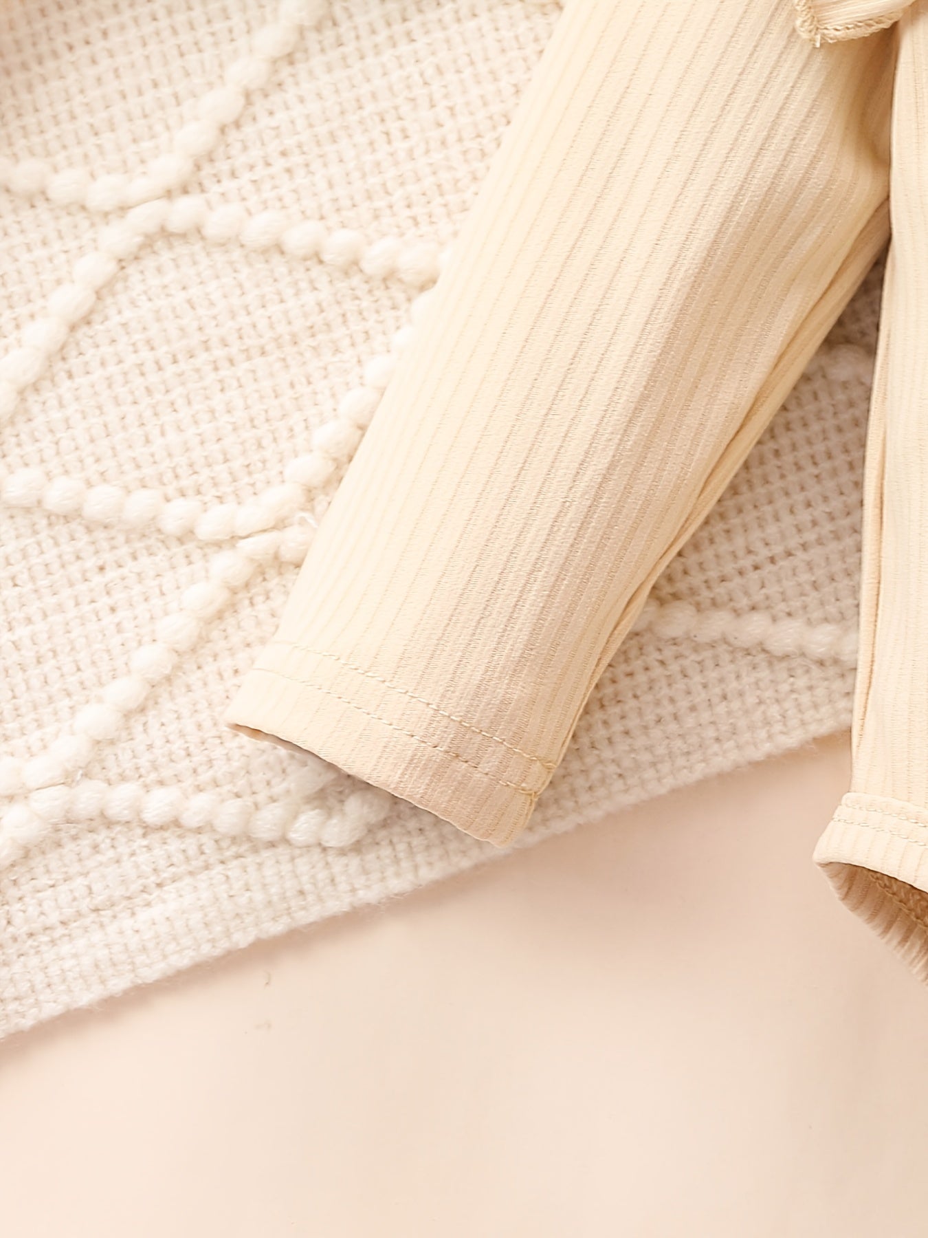 Cute Baby 3pcs Outfits - Floral/leopard Pants & Ruffle Long Sleeve Infant Romper & Headband Set Outdoor Set