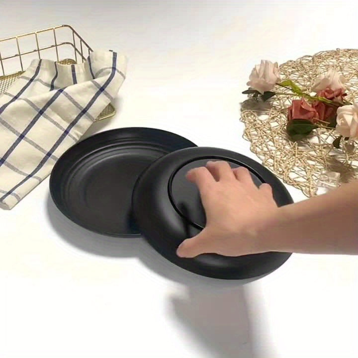 6pcs PP Material Plates, Unbreakable, Household Dining Plates, Fruit Plates, Snack Plates, Dessert Plates, For Home Kitchen Restaurant Picnic Camping Party, Party Supplies, Tableware Accessories