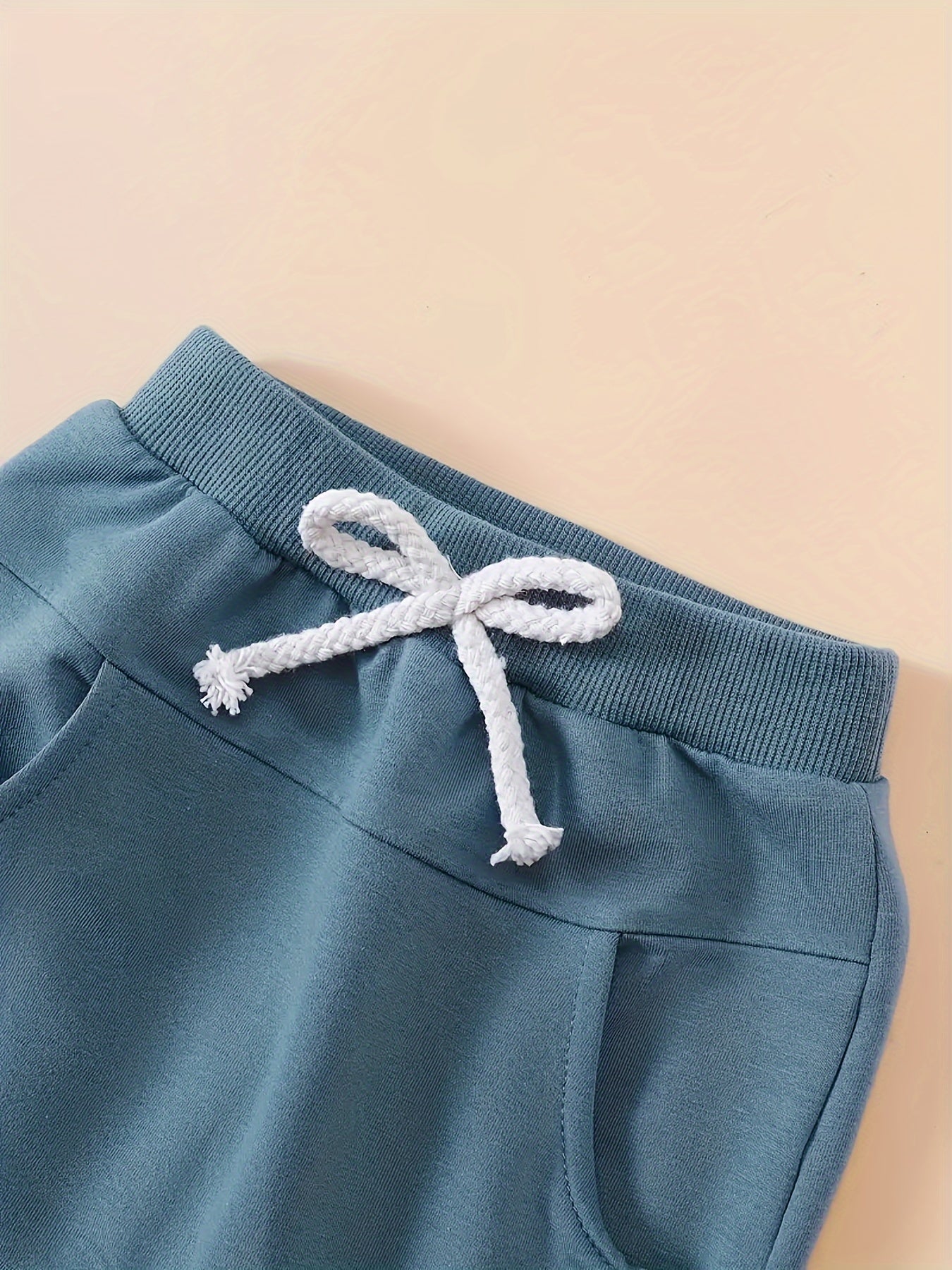 Toddler Baby Boy MAMA'S BOY Letter Print Sweatshirt Top Elastic Waist Sweatpants Outdoor Set, Outdoor Cloth