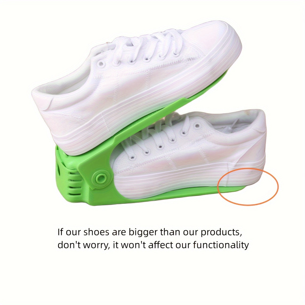 10pcs Adjustable Creative Storage Shoe Rack - Space-Saving Organizer for Entryway, Hallway, Living Room, Bedroom, Bathroom - Convenient Storage Solution for Home and Dormitory with Easy Assembly and Durable Plastic Constructi