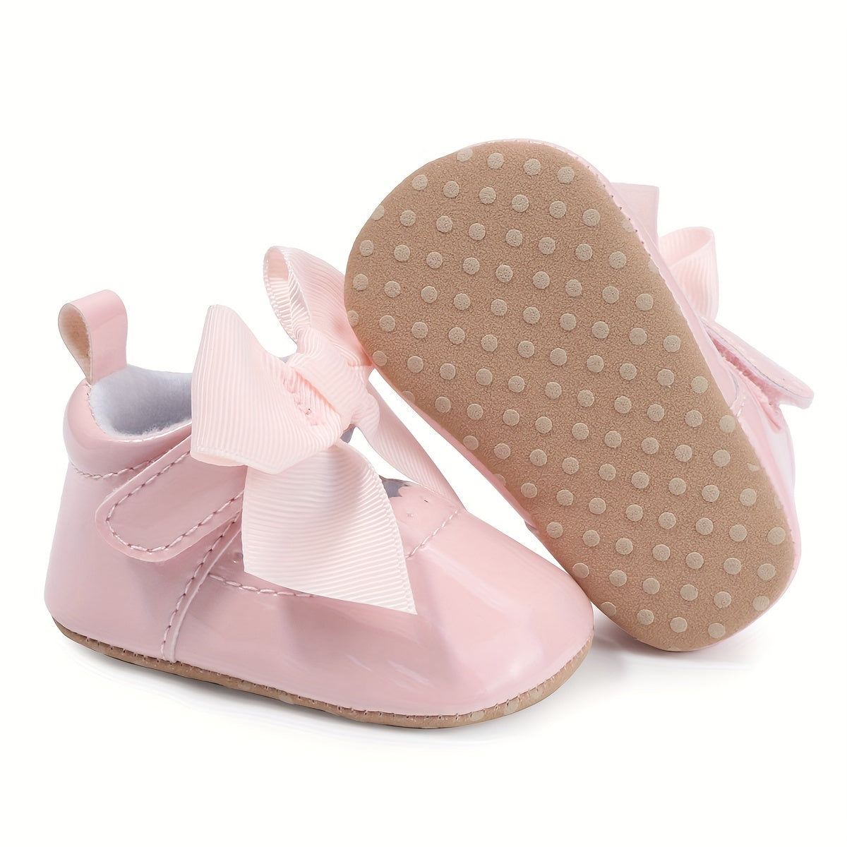0-3 Months Newborn Soft Sole Princess Shoes Cute Bow Soft Children's Shoes Breathable and Comfortable Baby Shoes