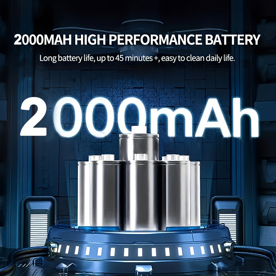 1pc Vacuum Cleaner 15000PA Wireless Handheld Vacuum Cleaner Home Appliance Car Vacuum Cleaner Wireless Handheld Car Vacuum Vacuuming And Blow 2in 1 Portable Strong Suction Cleaner Vacuum Accessories Cleaning Accessories Small